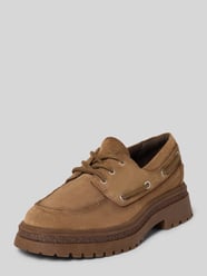 Schnürschuhe aus echtem Leder von Tamaris - 1