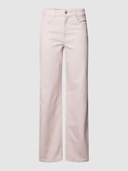 Jeans in 5-pocketmodel, model 'PENNY' van Selected Femme Roze - 5