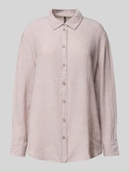 Boxy Fit Leinenbluse mit Passe Modell 'LINN' von Vero Moda - 20