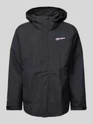 Jacke mit Label-Print Modell 'Gemini' von Berghaus Schwarz - 11