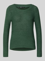 Sweter z dzianiny o kroju regular fit z grubym ściegiem model ‘GEENA’ od Only - 12