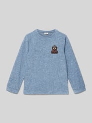 Regular fit shirt met lange mouwen en geborduurd motief van s.Oliver RED LABEL - 28