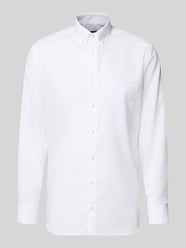 Koszula biznes o kroju modern fit z bawełny z kołnierzykiem typu button down od OLYMP - 1