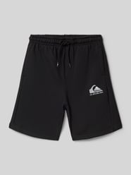 Regular Fit Sweatshorts mit Label-Print Modell 'EASY DAY' von Quiksilver - 28