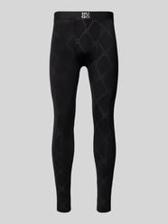 Leggings mit elastischem Logo-Bund Modell 'JOHN' von HUGO Schwarz - 39