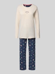 Pyjama met ronde hals, model 'XMAS' van Happy Shorts - 35