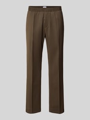 Broek van wol met bandplooi van Filippa K - 5
