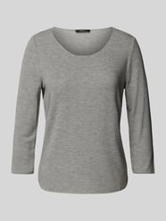 Shirt met 3/4-mouwen, model 'Kirosa soft' van Someday Grijs / zwart - 14