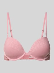 BH mit Logo-Muster von Calvin Klein Underwear Pink - 39