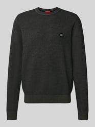 Sweter o kroju regular fit z dodatkiem żywej wełny model „SETAL” od HUGO - 47