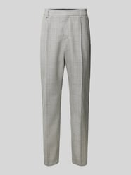 Pantalon van viscose met glencheck-motief, model 'Peter' van BOSS - 11