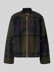 Kurtka typu teddy z zamkiem błyskawicznym dwustronnym od Barbour - 26