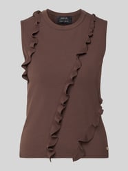 Regular Fit Top aus Viskose-Mix von Marc Cain - 1