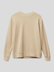 Sweatshirt mit Label-Stitching von Mango Braun - 31