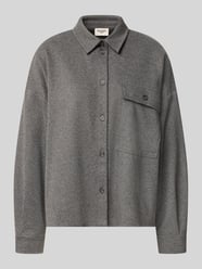 Oversized Langarmbluse aus Viskose-Baumwoll-Mix Modell 'AGIATE' von Weekend Max Mara - 43