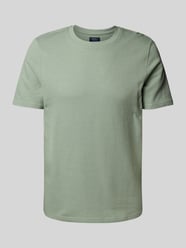 T-Shirt mit geripptem Rundhalsausschnitt von MCNEAL - 22