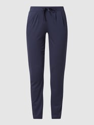 Spodnie dresowe z modalu  od Huber Bodywear Niebieski - 39
