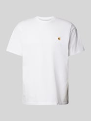 T-Shirt mit Label-Stitching Modell 'SCRIPT' von Carhartt Work In Progress Weiß - 12