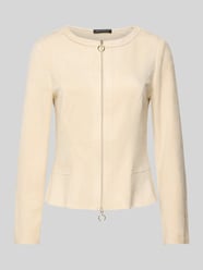 Blazer mit Zweiwege-Reißverschluss von Betty Barclay Beige - 7