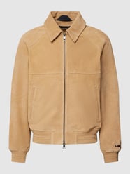 Jacke mit Zweiwege-Reißverschluss Modell 'HARRINGTON' von Tommy Hilfiger Beige - 14
