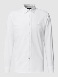Freizeithemd mit Button-Down-Kragen Modell 'OXFORD' von Tommy Hilfiger Weiß - 35