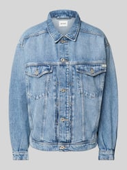 Jeansjack met borstzakken van Mustang - 2