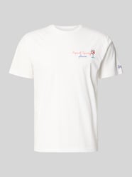 Koszulka T-shirt z przeszyciami model 'PORTOFINO' od MC2 Saint Barth - 21