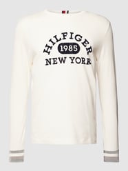 Longsleeve mit Label-Print Modell 'COLLEGIATE' von Tommy Hilfiger Weiß - 19