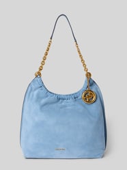Torebka ze skóry z aplikacją z metką model 'INDIE' od MICHAEL Michael Kors - 9