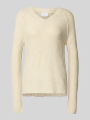 Pullover mit V-Ausschnitt von Jake*s Collection - 10