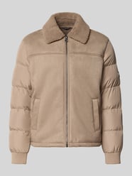 Steppjacke mit Kragen aus Teddyfell von Antony Morato Beige - 3