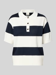 Koszulka polo o kroju regular fit z mieszanki wiskozy model 'LULS' od ICHI - 8