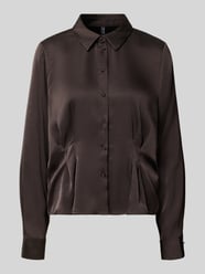 regular fit blouse met lange mouwen in satijnlook model 'MIRO' van VERO MODA - 14