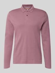 Regular Fit Poloshirt aus reiner Baumwolle von Christian Berg Men Pink - 1