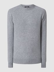 Pullover mit Kaschmir-Anteil Modell 'Drake' von DIGEL Silber - 31