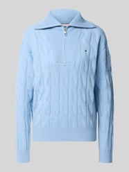 Relaxed Fit Troyer aus reiner Wolle von Tommy Hilfiger - 46