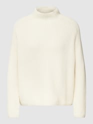 Strickpullover mit Stehkragen von Marc O'Polo Denim Weiß - 5