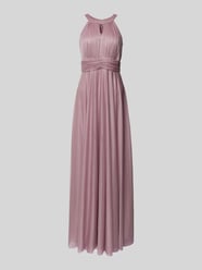 Abendkleid mit Raffungen von Jake*s Cocktail Pink - 12