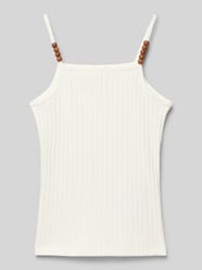 Slim fit top met spaghettibandjes, model 'MILANA' van Only - 14