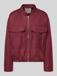 Jack met opstaande kraag, model 'Flya' van FREE/QUENT Bordeaux - 17