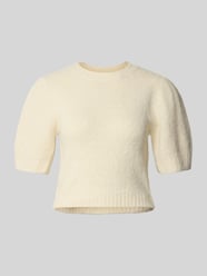 Sweter z dzianiny o kroju regular fit z dodatkiem wełny model ‘NOVAH’ od VERO MODA - 33