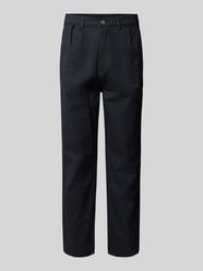 Tapered Fit Bundfaltenhose mit Gürtelschlaufen von Lindbergh - 8