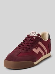 Sneaker mit Label-Detail Modell 'Beylana' von Gant Bordeaux - 13