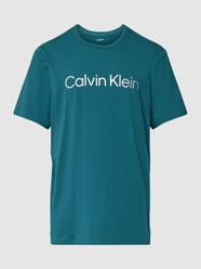 T-Shirt mit Label-Print von Calvin Klein Underwear Schwarz - 11