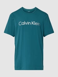 T-shirt met labelprint van Calvin Klein Underwear Zwart - 24