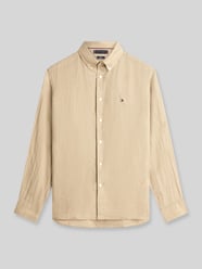 Koszula casualowa o kroju regular fit z czystego lnu od Tommy Hilfiger - 36