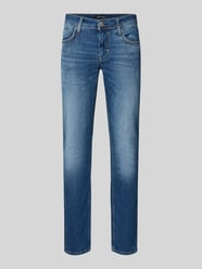 Jeansy o kroju tapered fit z 5 kieszeniami od Antony Morato - 32