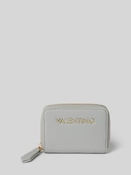 Portemonnaie mit Label-Applikation Modell 'ARCADIA' von VALENTINO BAGS Blau - 21