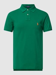 Slim Fit Poloshirt mit Label-Stitching von Polo Ralph Lauren Grün - 8