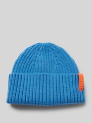 Beanie mit Label-Detail Modell 'SUMTER' von Barts Orange - 44